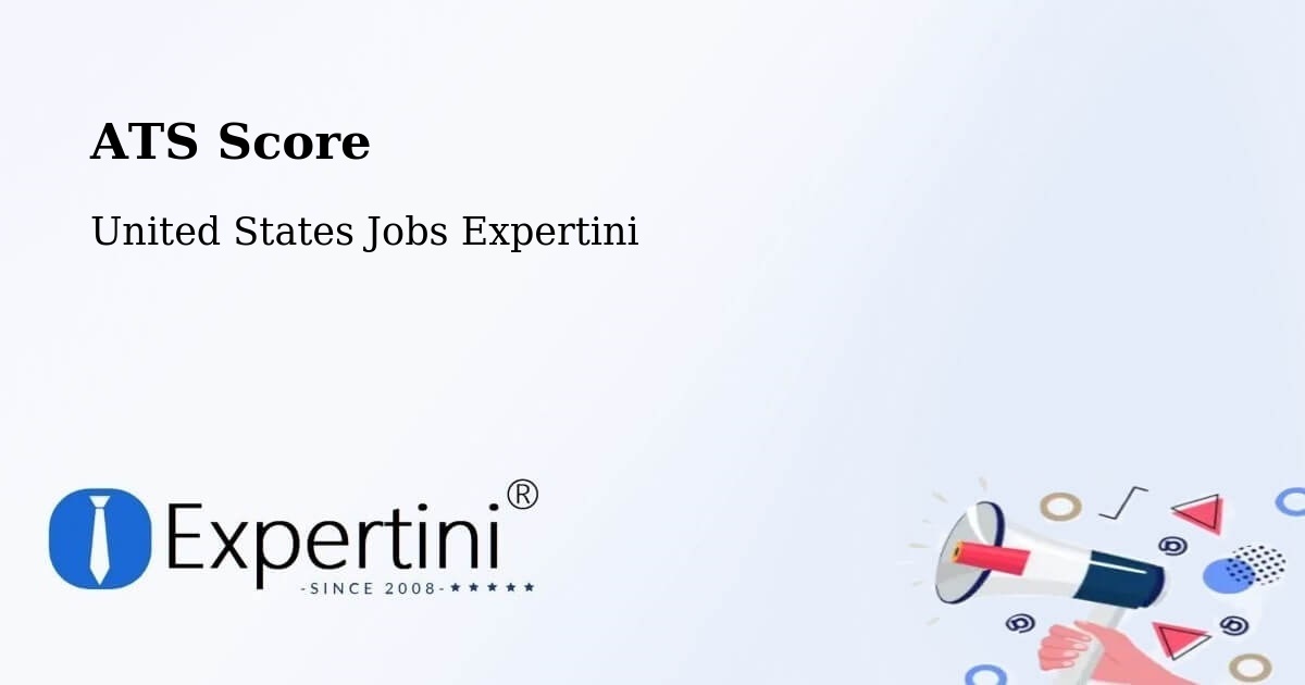Resume ATS Score & Job Description Match Tool – Wayne County - United States Jobs Expertini