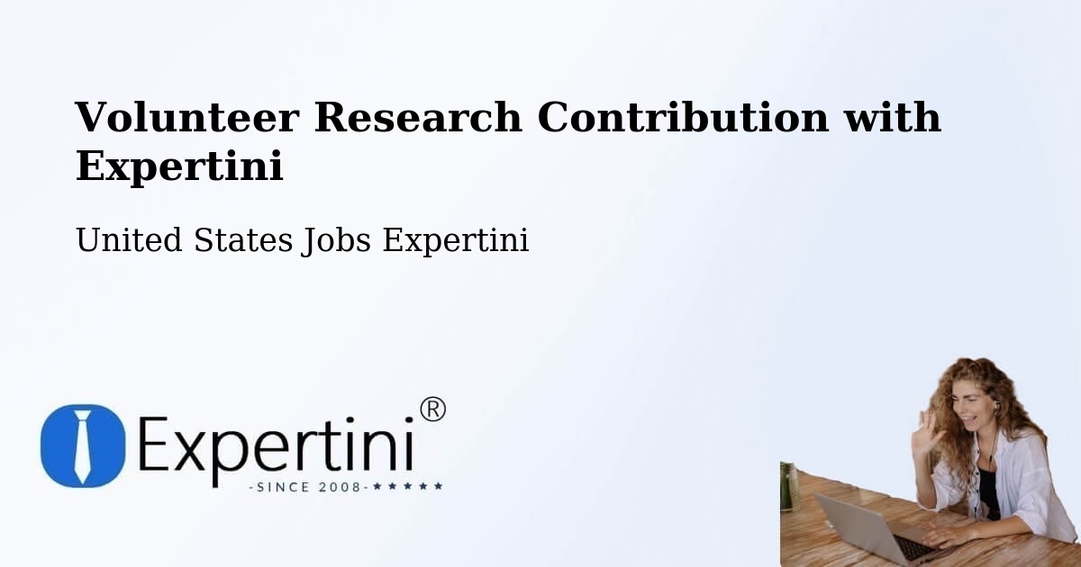 Volunteer Research Contribution Program – Wayne County - United States Jobs Expertini
